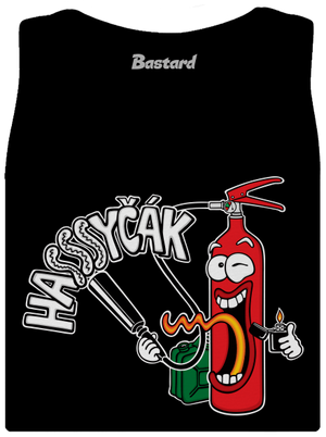 Hasyčák dámské tílko klasické Black