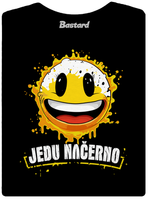 Jedu načerno dámské tričko premium Black