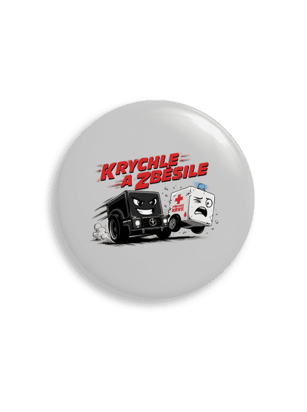 Krychle a zběsile 2.0 placka uni