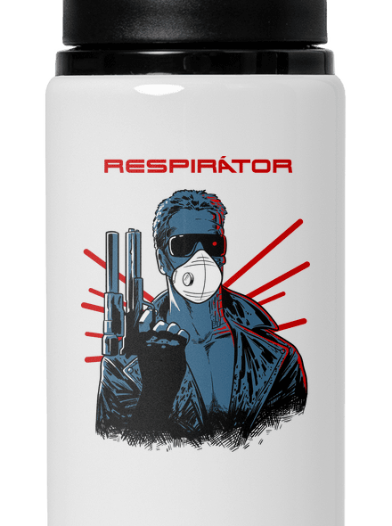 Respirátor lahev na vodu White