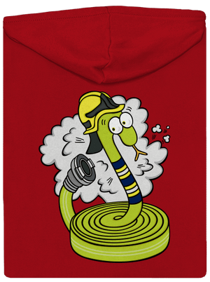 Hadice samice pánská mikina na zip Red