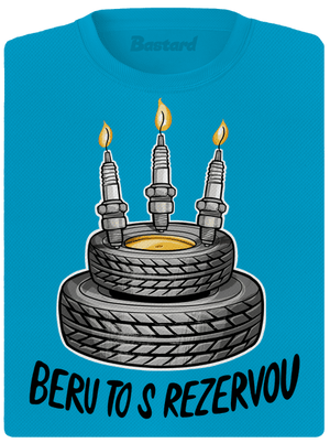 Beru to s rezervou dámské sportovní tričko Blue Atol