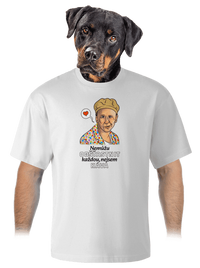 unisex tričko oversized