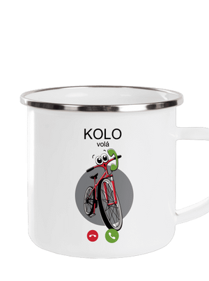 Kolo volá plecháček White