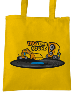 Dig the sound taška Sunflower