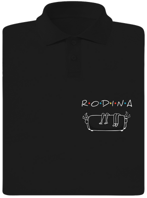 Rodina pánská polokošile Black