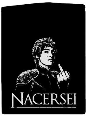 Nacersei pánská mikina na zip Black