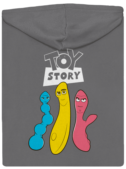 Příběh hraček dámská mikina na zip Steel Gray