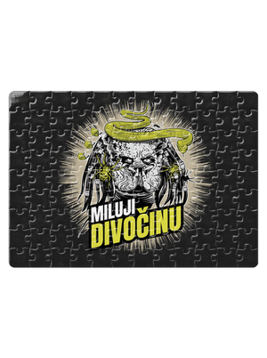 Miluji divočinu puzzle White