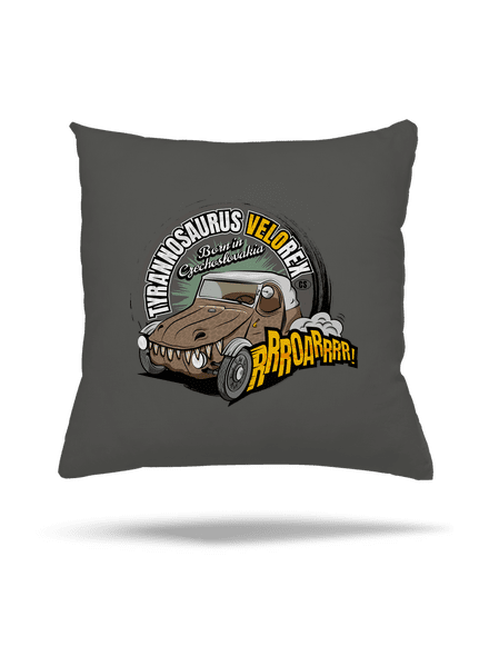 Tyrannosaurus Velorex polštář Gray Pol