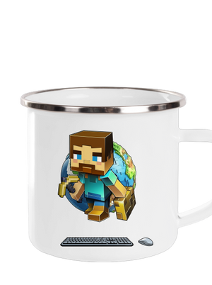 B17: Minecraft plecháček White