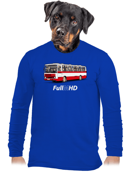 Full MHD pánské dlouhý rukáv Royal Blue