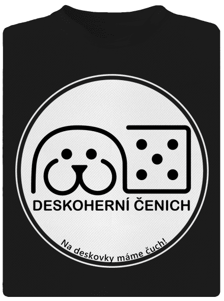 Deskoherní čenich pánské sportovní tričko Black