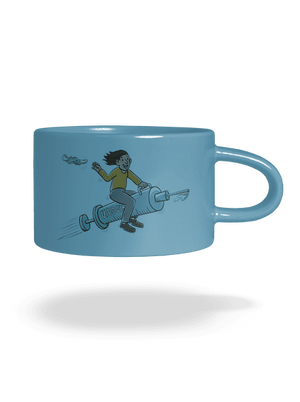 Osvobození hrnek makronka Blue Macaron