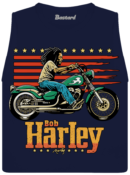 Bob Harley dámské tílko volné Navy