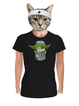 Mr. Soda dámské sportovní tričko Black