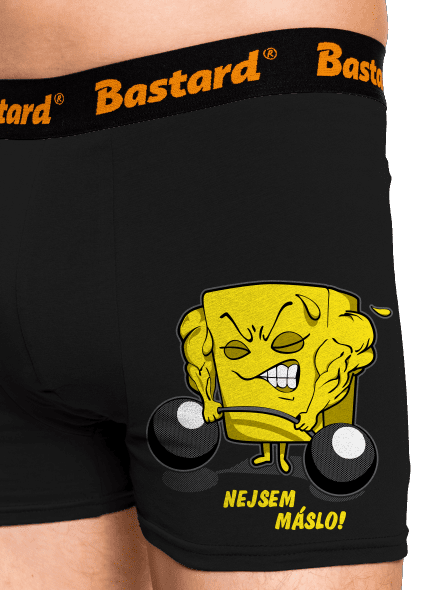Nejsem máslo boxerky Black