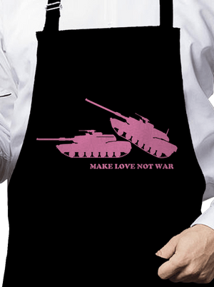 Tanky zástěra Black