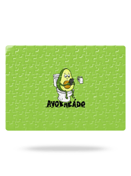 Avokakádo puzzle White
