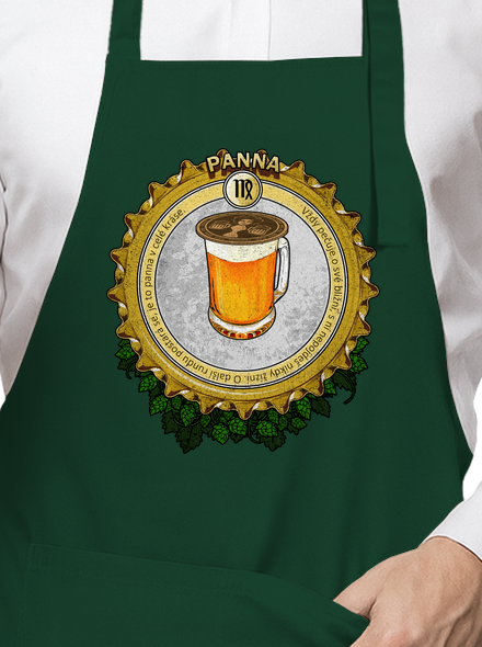 Pivní horoskop: Panna zástěra Bottle Green