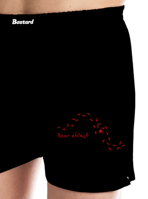 Beer effect pánské trenky Black