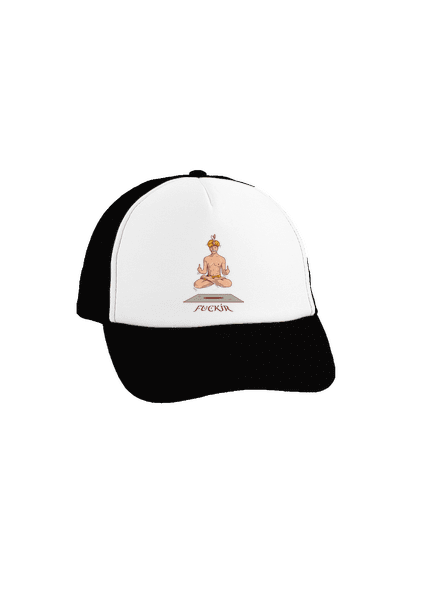 Fuckír kšiltovka truckerka Black cap