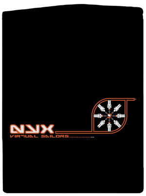 NYX Virtual Sailors dámská mikina na zip Black