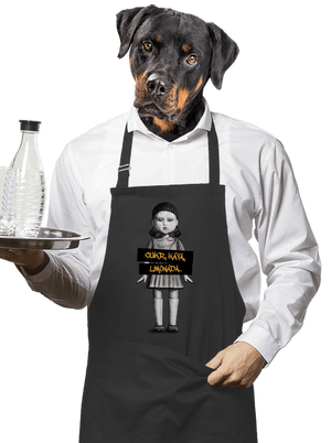 Cukr, káva, limonáda zástěra Dark Grey