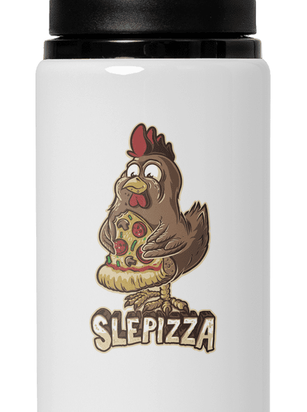 Slepizza lahev na vodu White