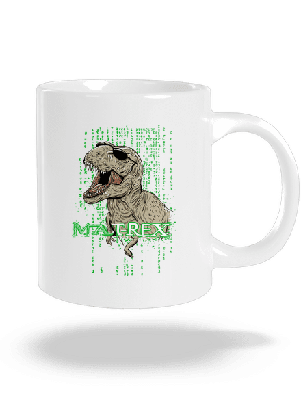 MAT-REX velký hrnek White