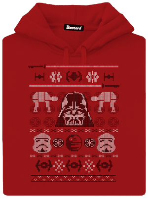 Vader na svetru dámská mikina klokanka Red Mal