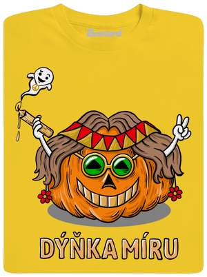 Dýňka míru dětské tričko Gold