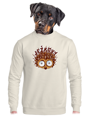 unisex mikina bez kapuce