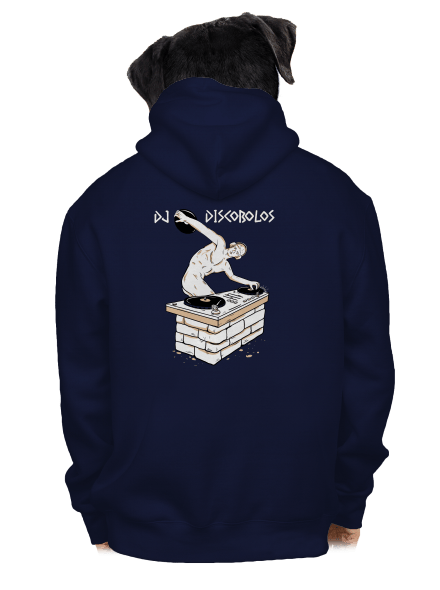 DJ Discobolos pánská mikina na zip Navy