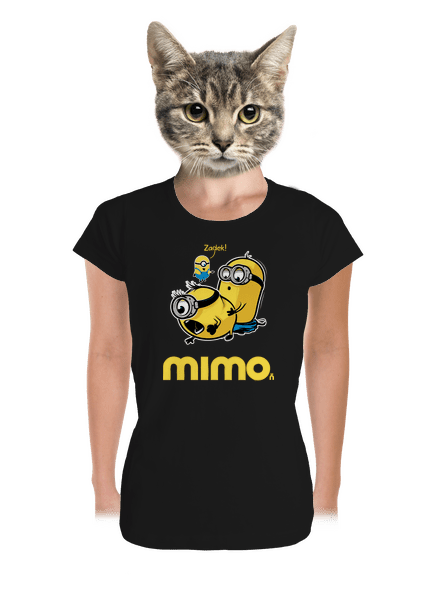 Mimo dámské tričko premium Black