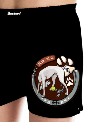 Psí horoskop: Štír pánské trenky Black