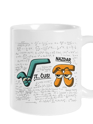 Pí, čus! klasický hrnek White