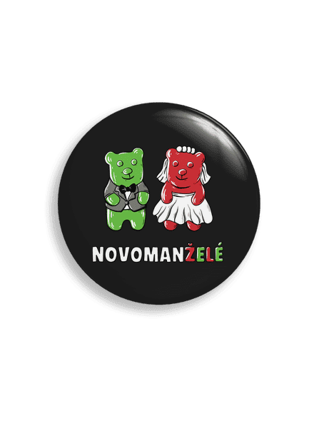 Novomanželé z želé placka uni