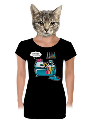 dámské tričko s lemem