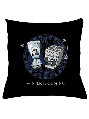 Winter is coming polštář Black
