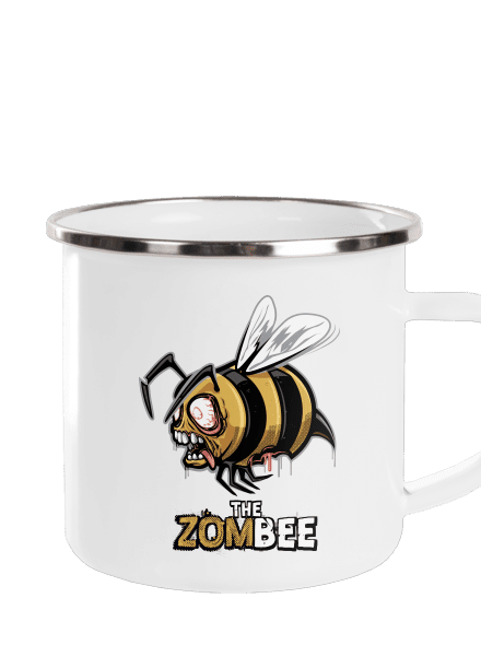 ZomBee - žlutá plecháček White