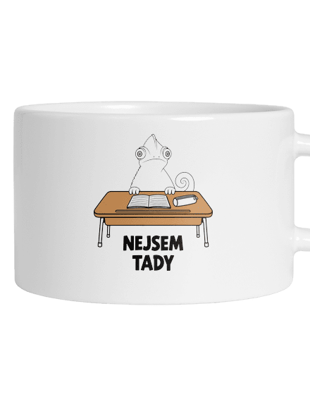 Nejsem tady hrnek makronka White