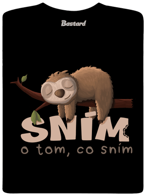 Sním o tom, co sním pánské dlouhý rukáv Black