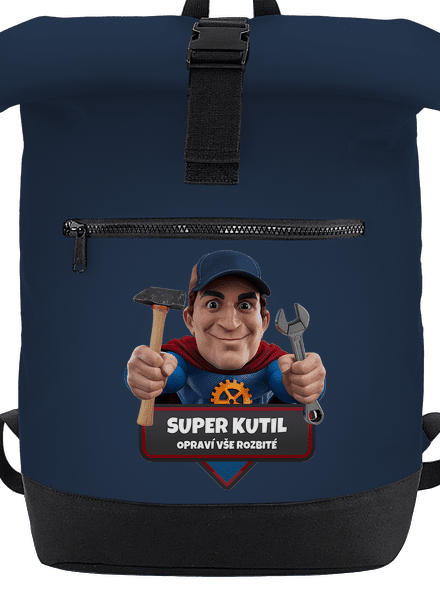 Super táta batoh French Navy