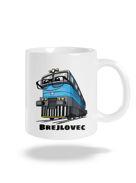 Brejlovec klasický hrnek White