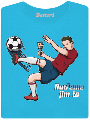 Natřeme jim to - Fotbal dámské tričko Blue Atol