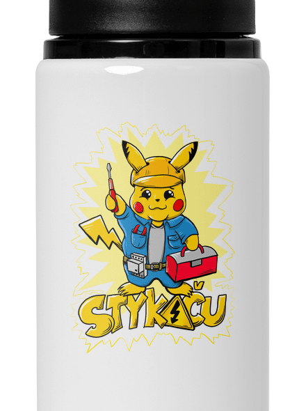 Stykaču lahev na vodu White