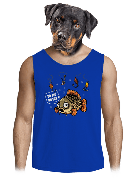 To mě potěr pánské tílko Royal Blue
