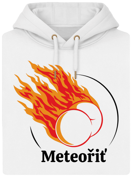 Meteořiť unisex mikina premium Snowwhite