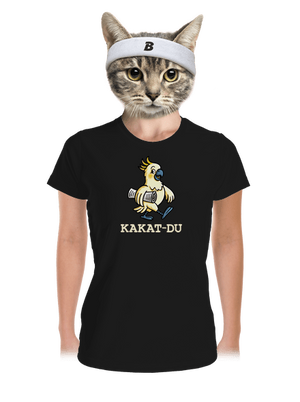 Kakat-du dámské sportovní tričko Black